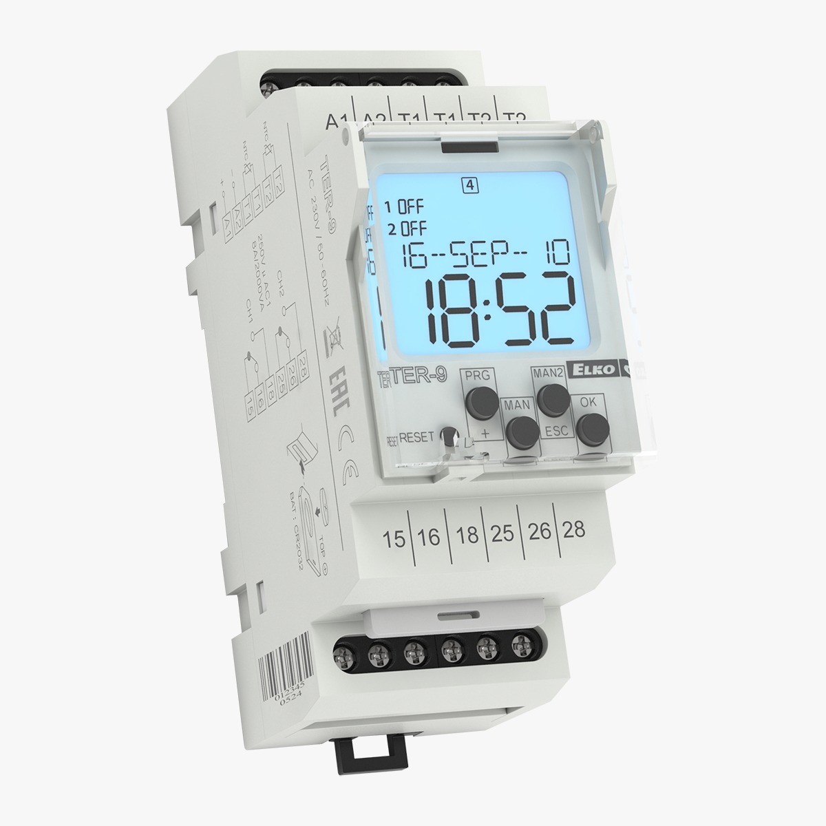 bs72 964 double binate digital thermostat bs72 964 double binate digital thermostat